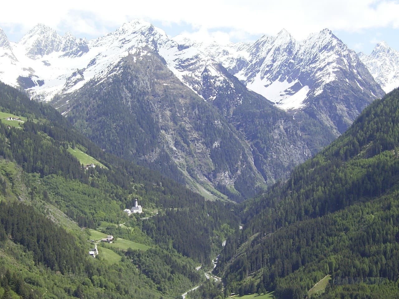 Glaciar de Kaunertal — foto de la estación