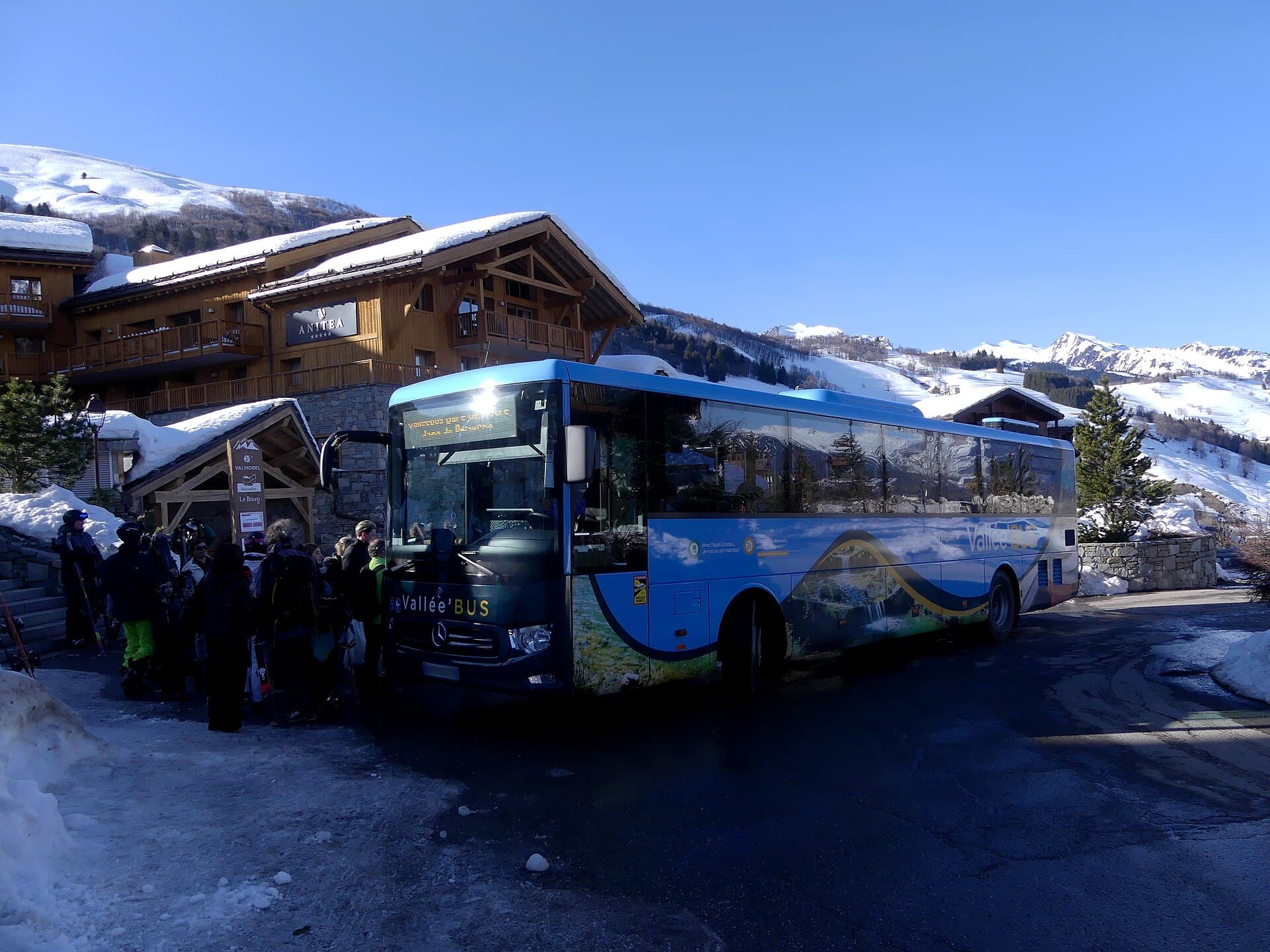 Valmorel · Le Grand Domaine — foto de la estación
